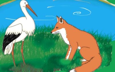 Fox and Crane Story in Hindi | लोमड़ी और सारस की कहानी
